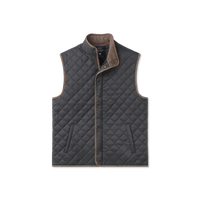 Huntington Quilted Vest - Slate Gray