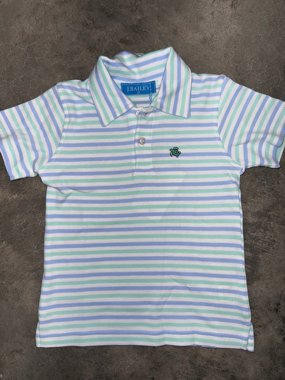 Baby Blue and Mint Polo