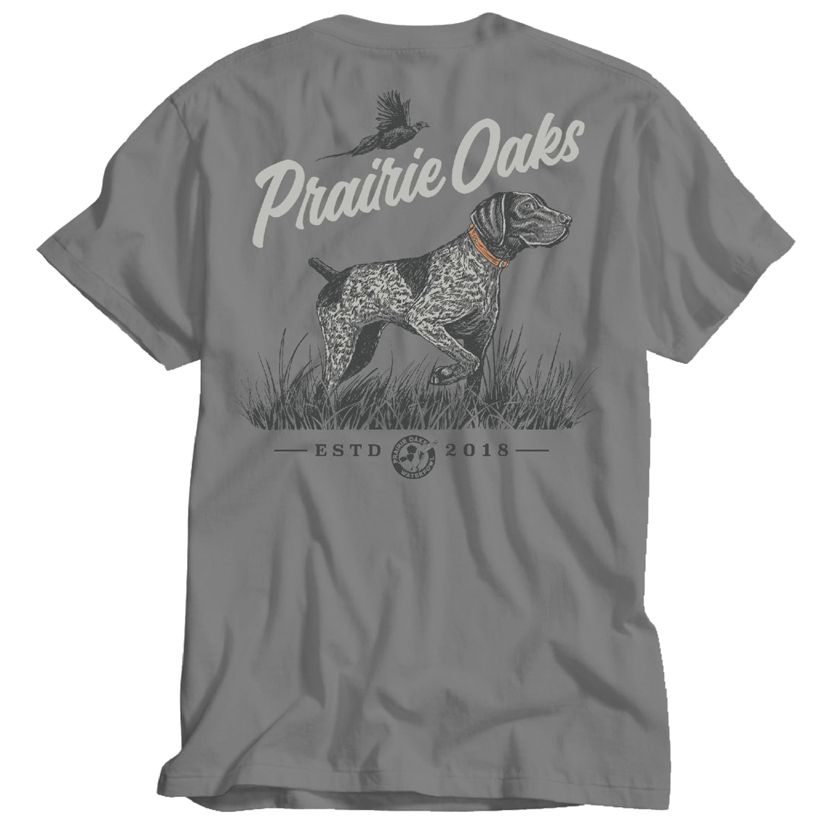 Pointing Tee- Charcoal