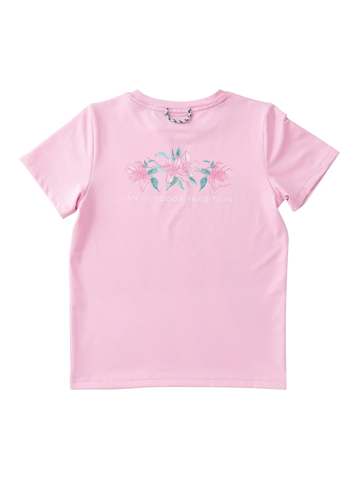 Girls' Short Sleeve Pro Performance T-Shirt-Pink Frosting