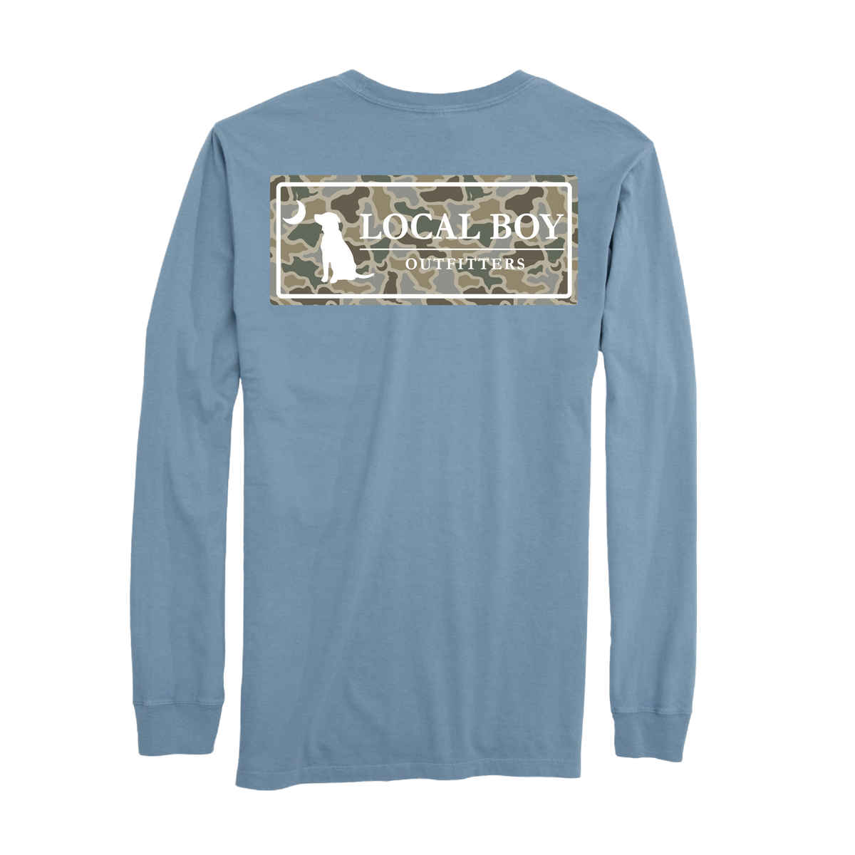 Sand Dog and Moon Plate Tee - Slate