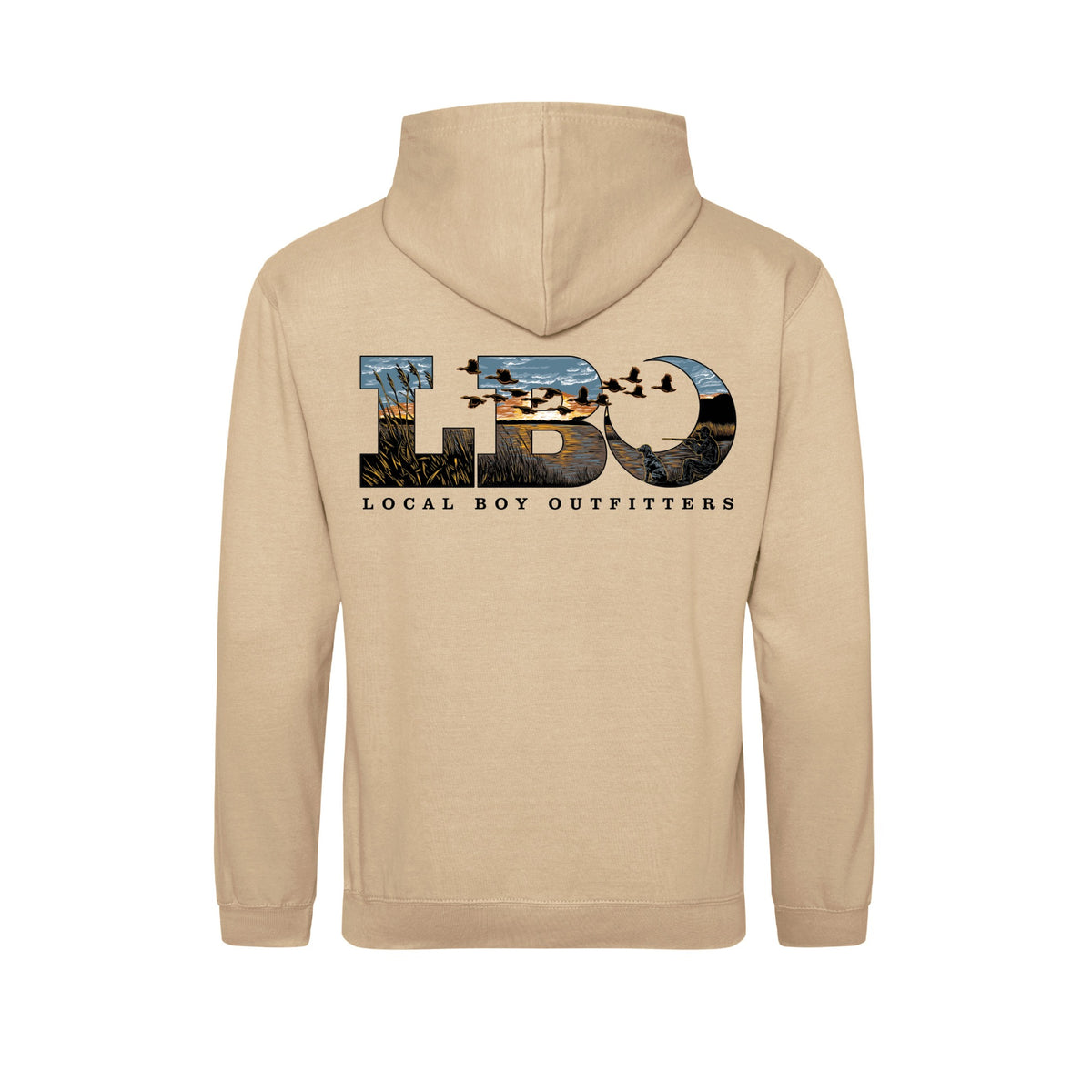 Youth Brushwood Hoodie - LBO Marsh Scene