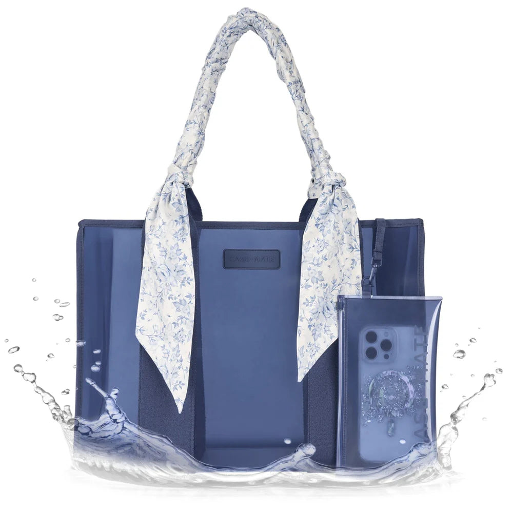 Jelly Tote Bag-Navy Twilly