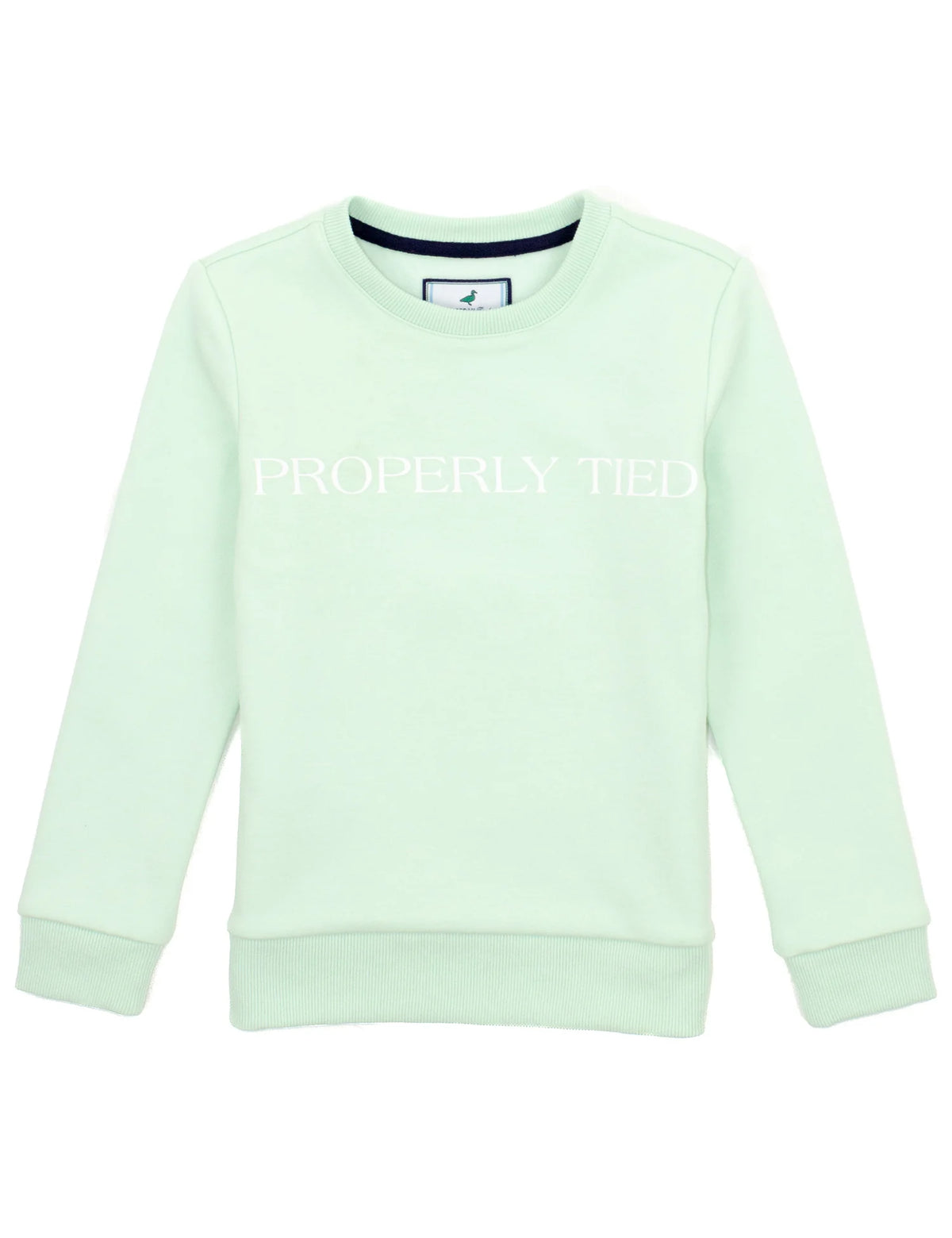 Girls Laurel Crew -Seafoam