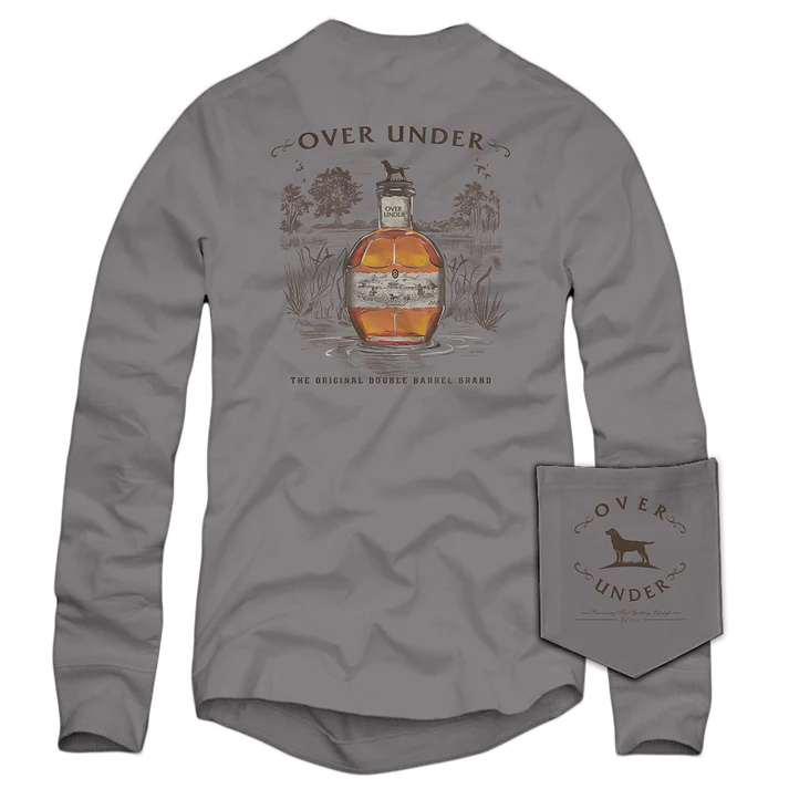 L/S Double Barrel Reserve Tee - Hurricane