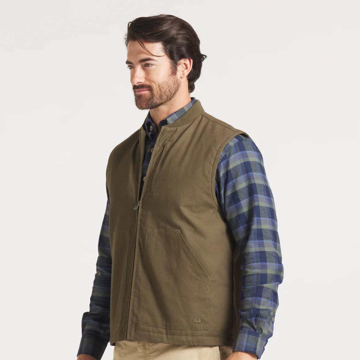 Meadow Bend Rugged Vest - Dark Olive