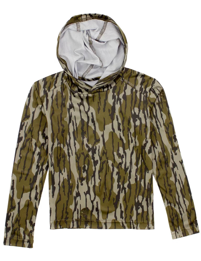 Boys Ls Ravine Hoodie Mossy Oak- Original Bottomland