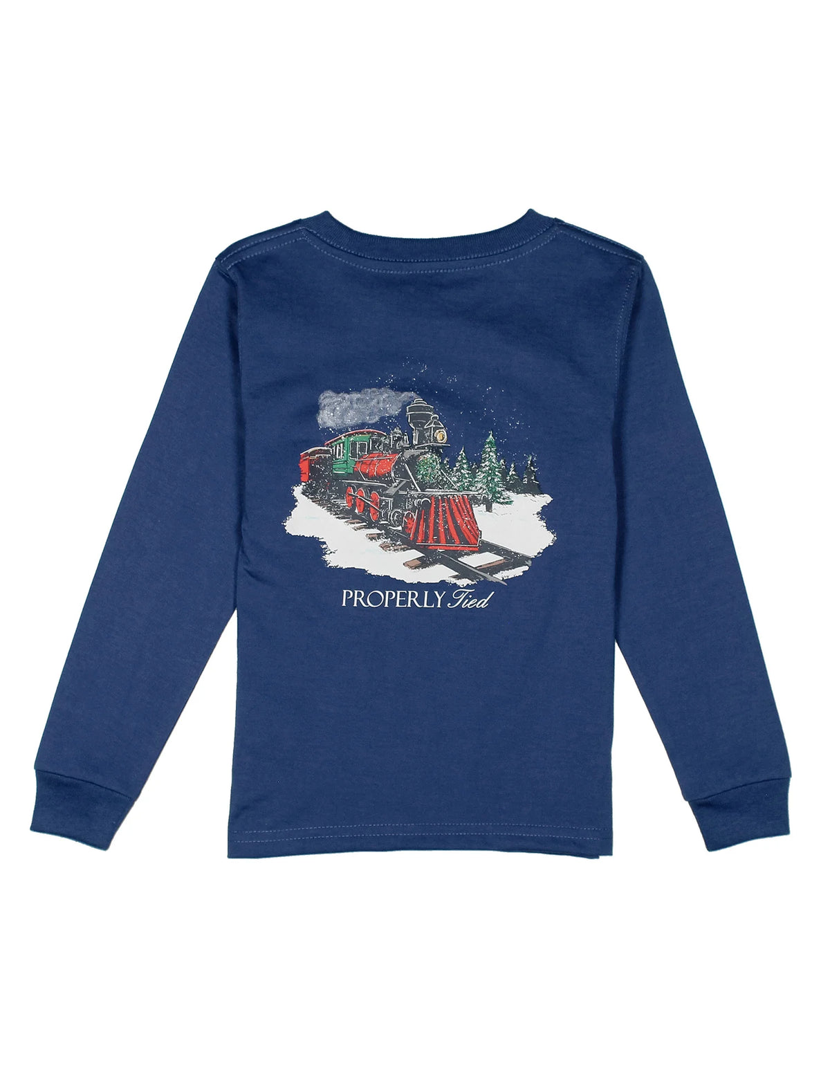 Boys Pt Express LS- River Blue