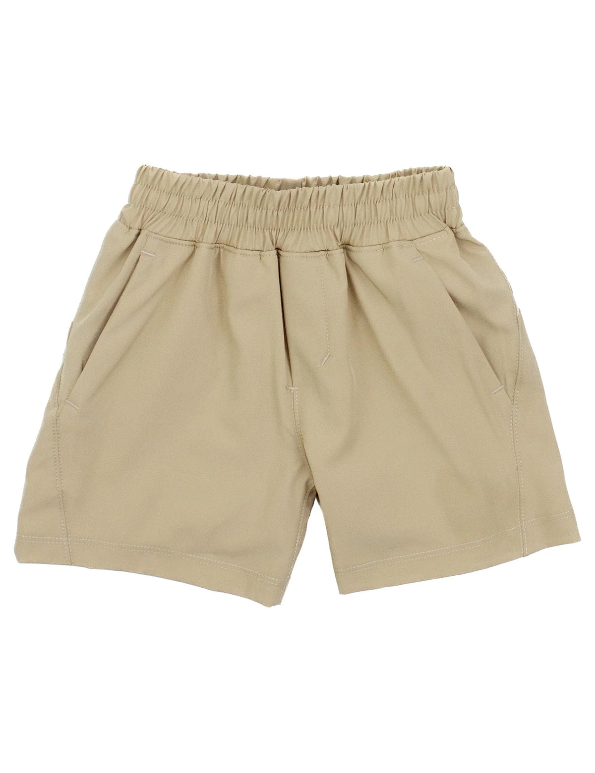 Boys Court Short- Khaki