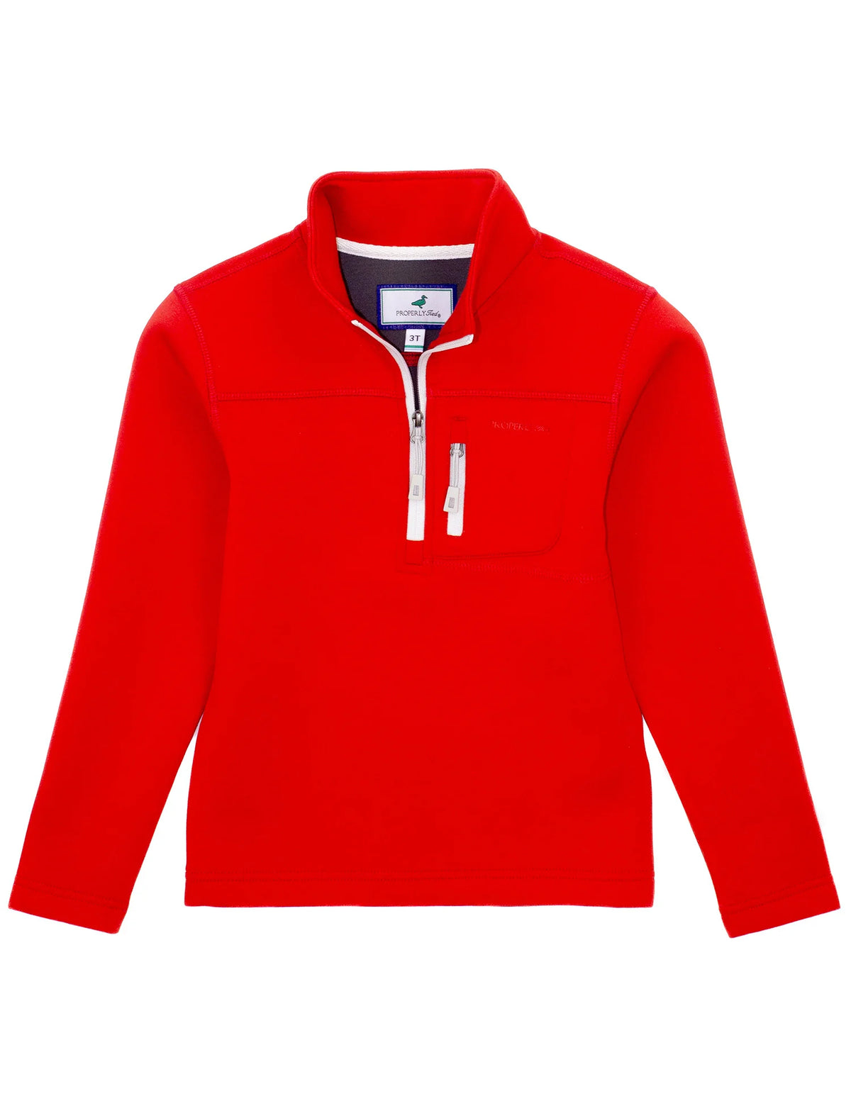 Boys Arctic Pullover - True Red