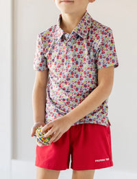 Boys Pintail Short Red