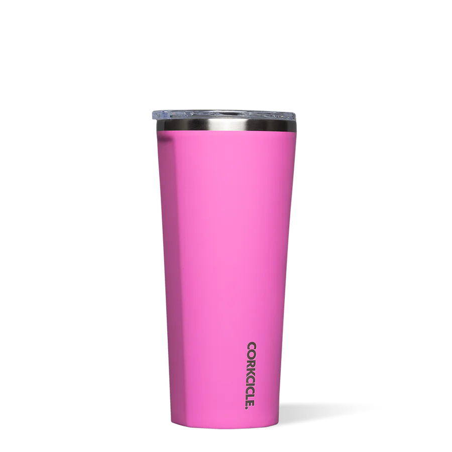 Classic Stainless Steel Tumbler 16 oz- Miami Pink