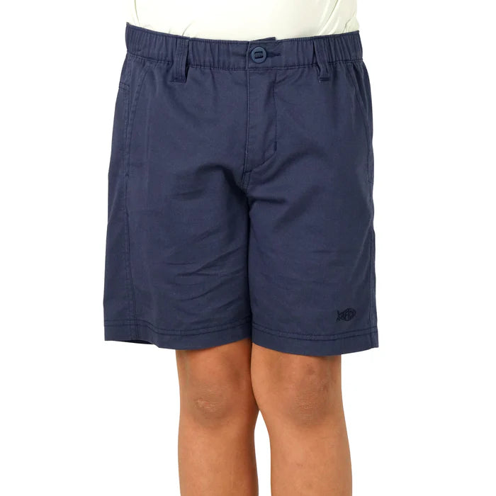 Youth Landlocked Shorts-Navy