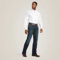 M5 Slim Stretch Coltrane Stackable Straight Leg Jean - Nightingale