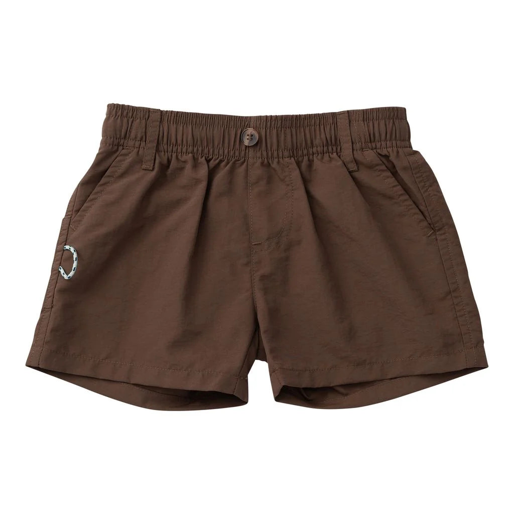Boys' Outrigger Performance Short - Coffee Quartz