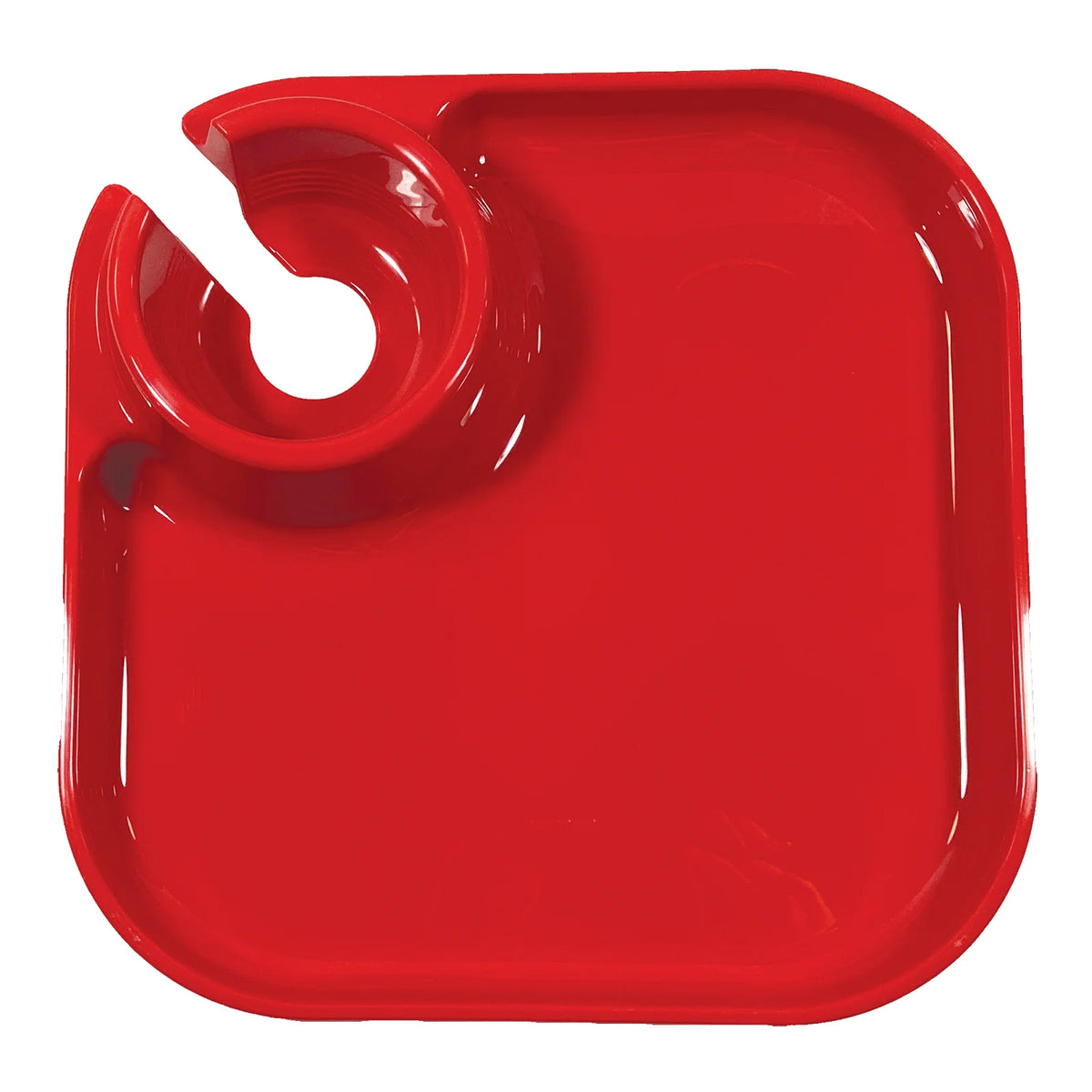 Party Plates - Set of 4 - Red