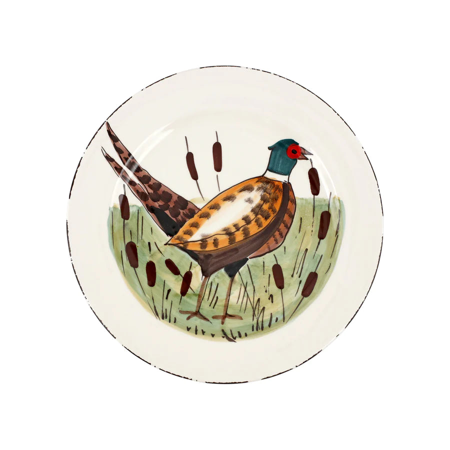 Wildlife Pheasant Dinner Plate
