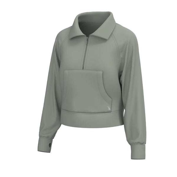 LG Freelance Quarter Zip- Sage