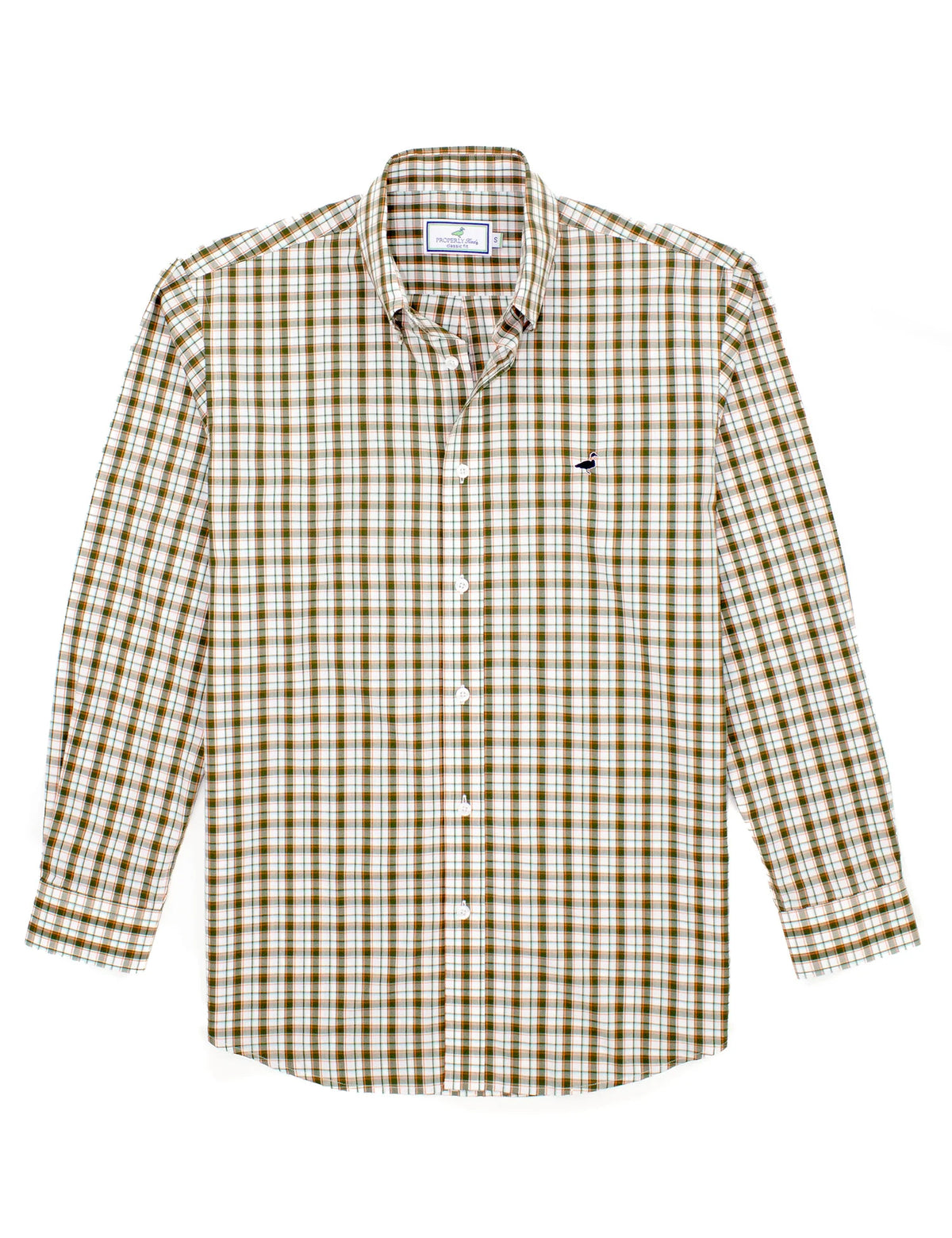 Seasonal Sportshirt - Olive Grove