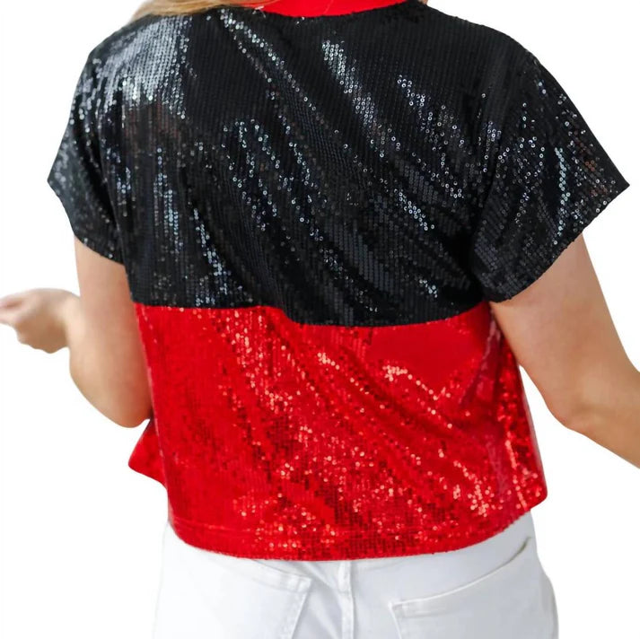 Diane Sequin Top