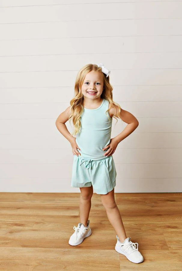 Aqua Butterfly Shortie