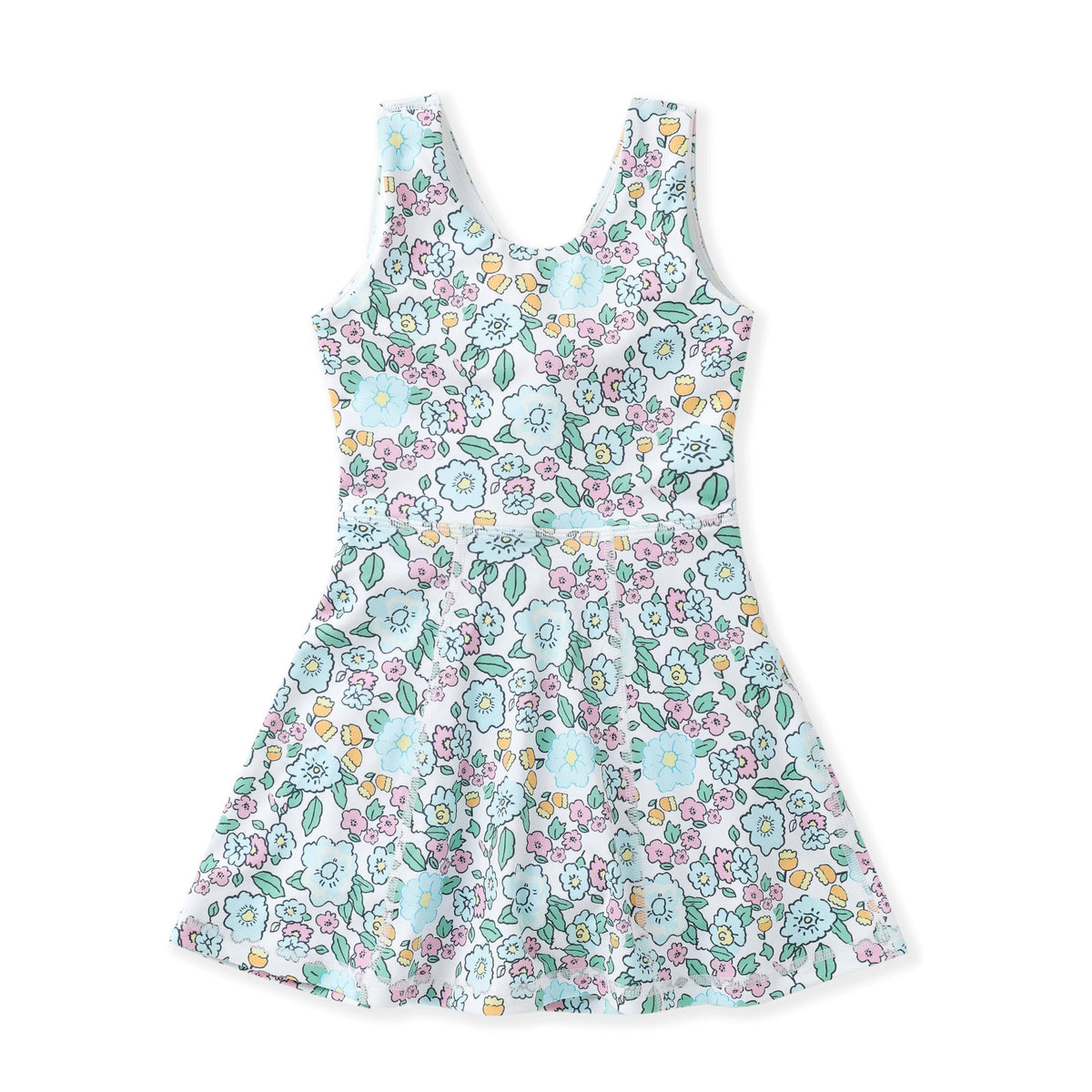 Aqua Bloom Dress