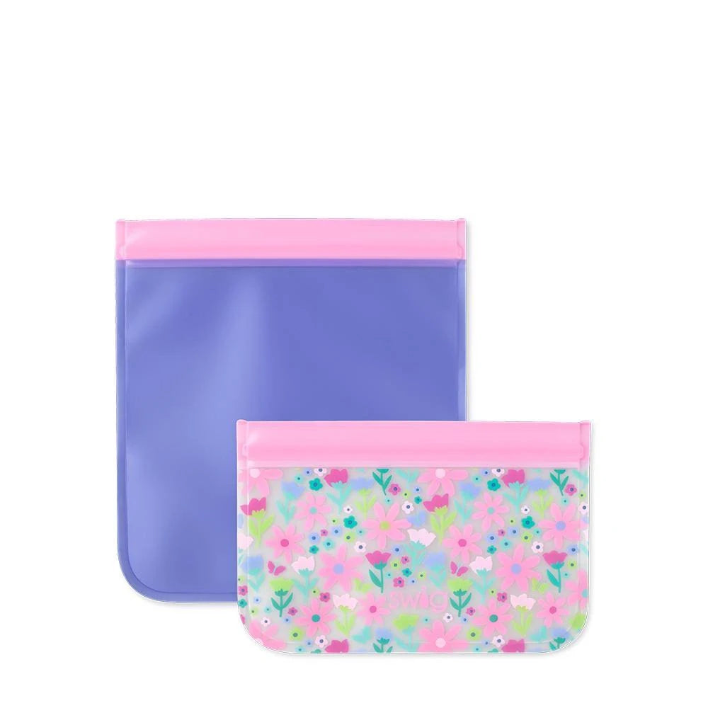 Swig Reusable Storage Baggies-Flower Power