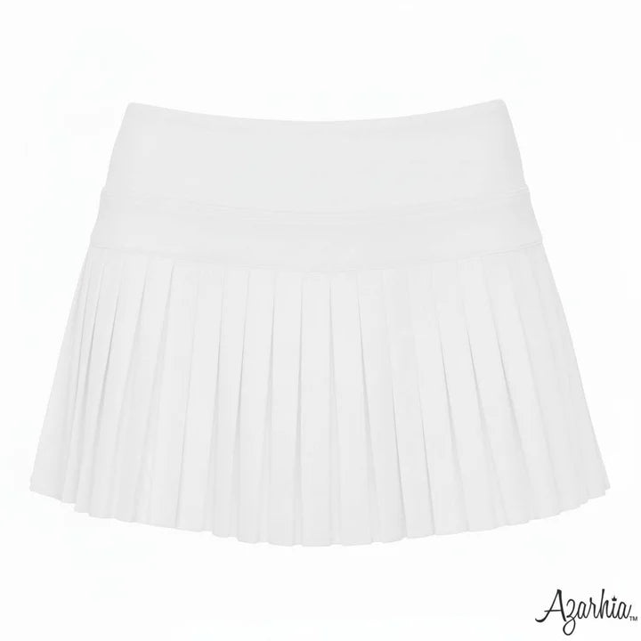 Mini Pleated Skort- White