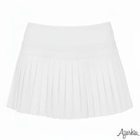 Mini Pleated Skort- White