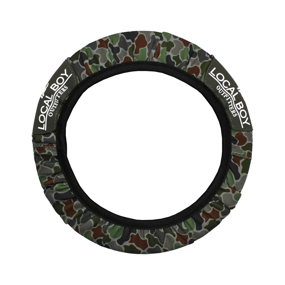 Steering Wheel Cover -Forest Camo