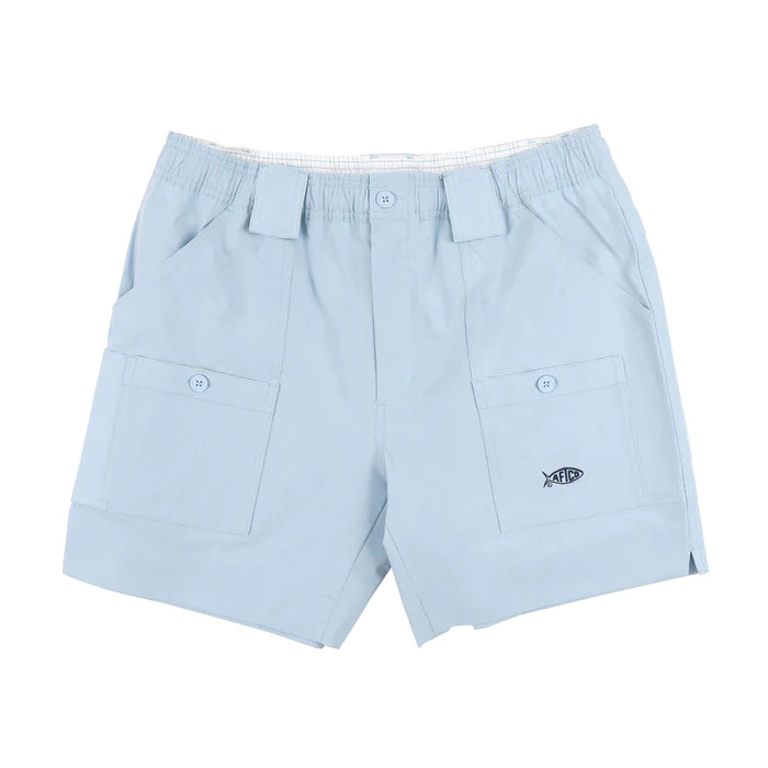 Original Fishing Short STRETCH - Light Blue Heather