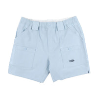 Original Fishing Short STRETCH - Light Blue Heather