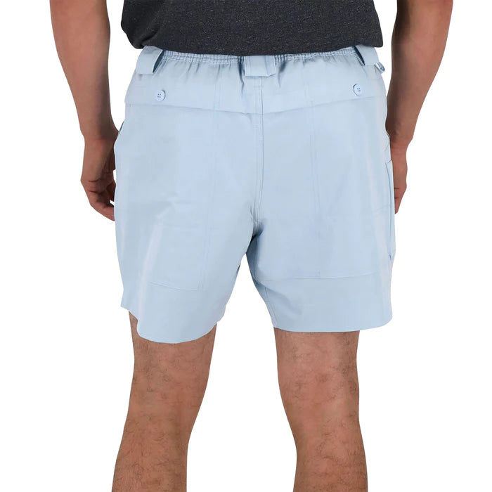 Original Fishing Short STRETCH - Light Blue Heather