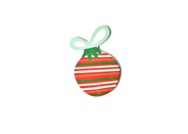 Happy Everything Striped Ornament Mini Attachment