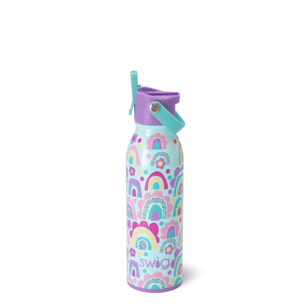 Flip + Sip Bottle 16oz - Rainglow