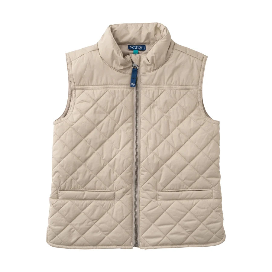 Kids Pro Quilted Vest- Trench Coat