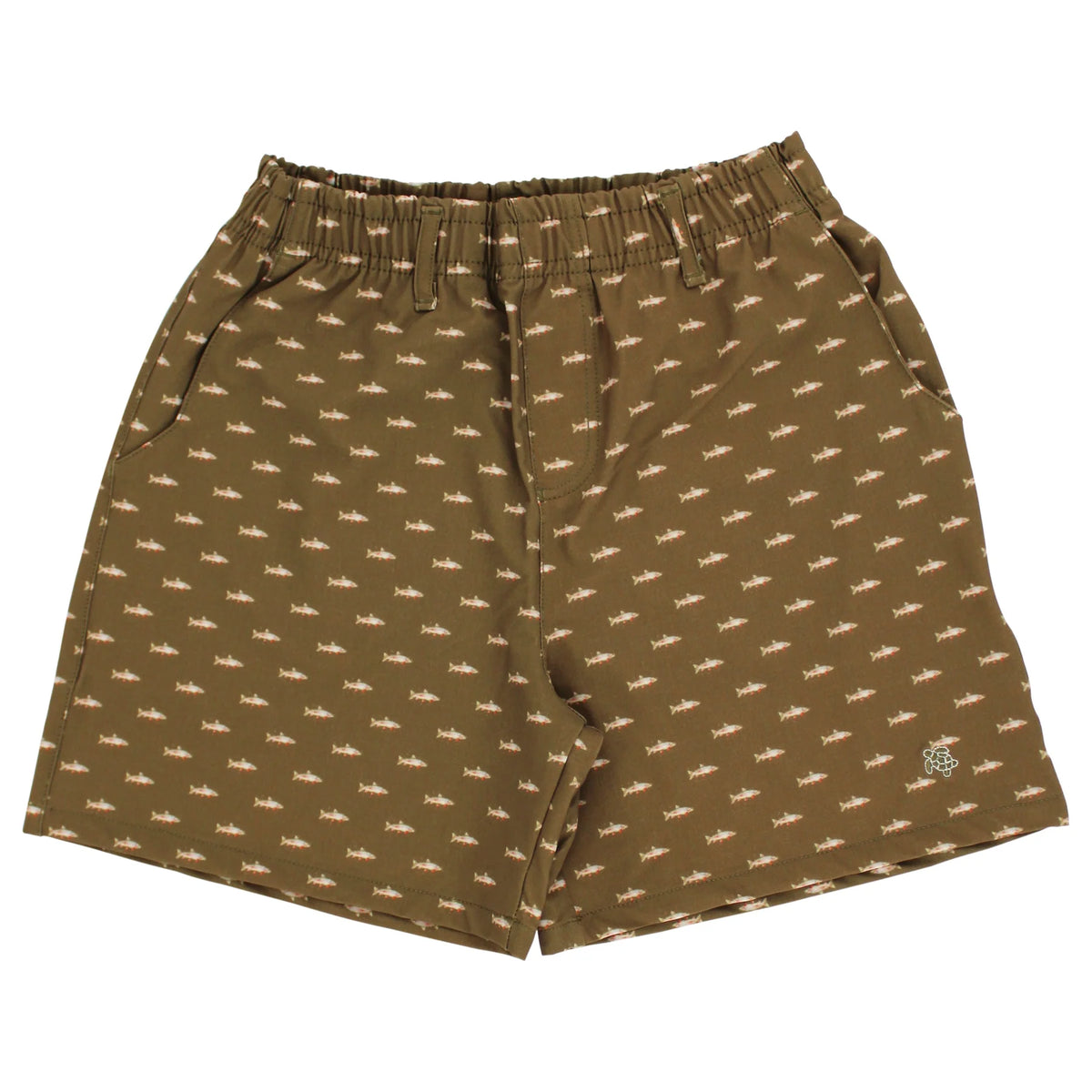 Performance Dock Short - Fish Print