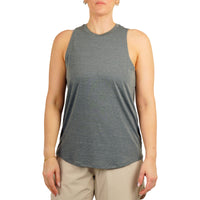 Women's Ocean Bound UPF Tank - Charcoal Heather