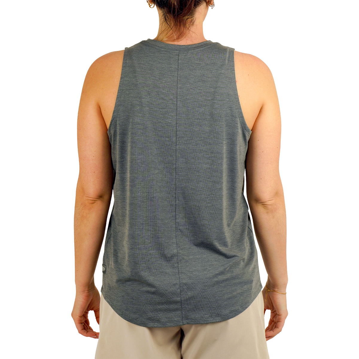 Women's Ocean Bound UPF Tank - Charcoal Heather