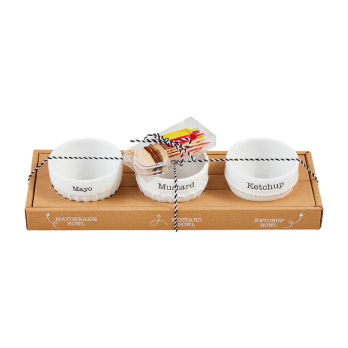 Grill Condiment & Toothpick Set