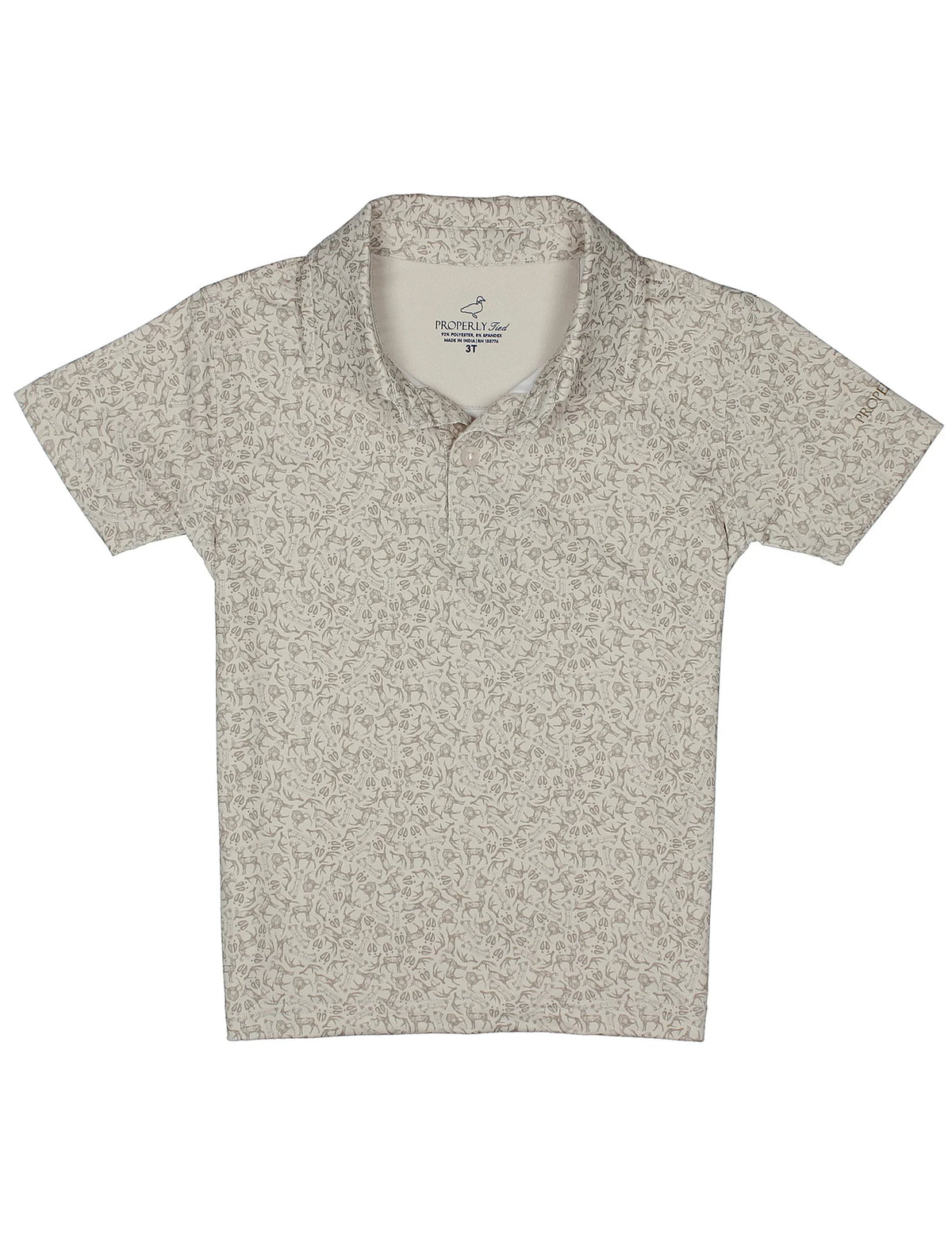 Boys Range Polo- Whitetail