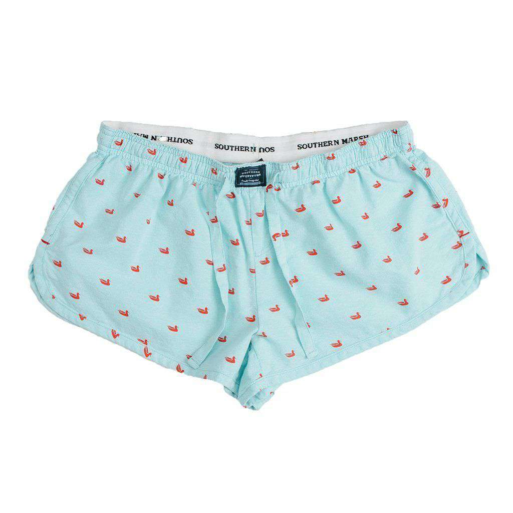 Chandler Oxford Lounge Short - Antiqua Blue