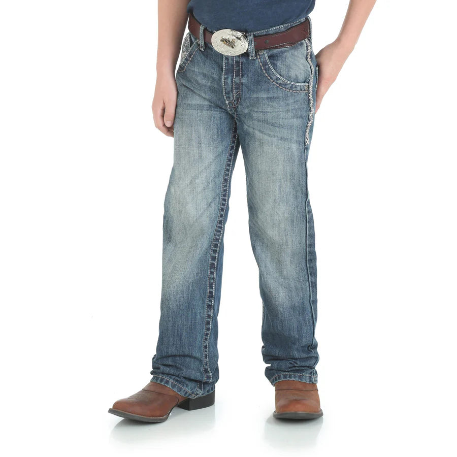 Wrangler Boys- 20X Vintage Bootcut Slim Fit Jeans