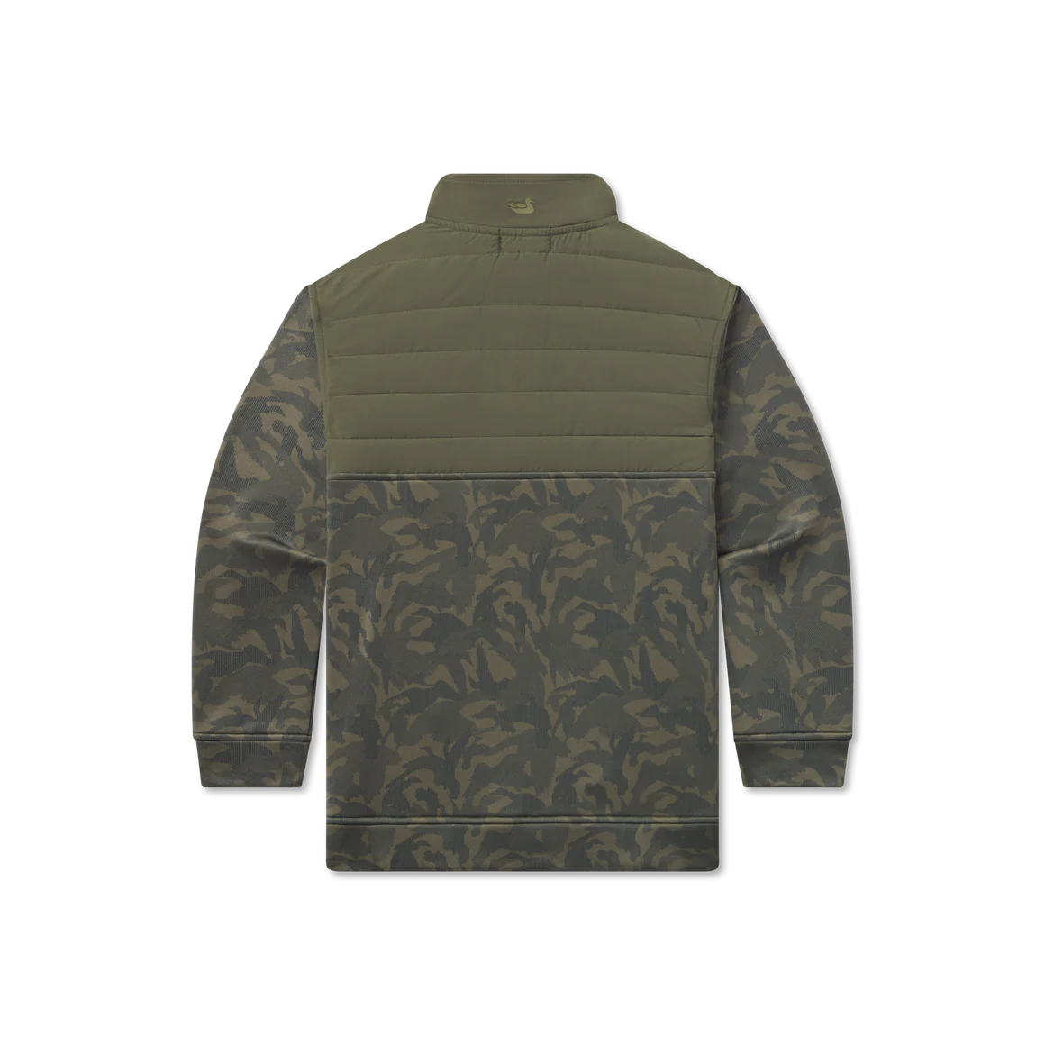 Youth Harris Stretch Pullover - Dark Olive Duck