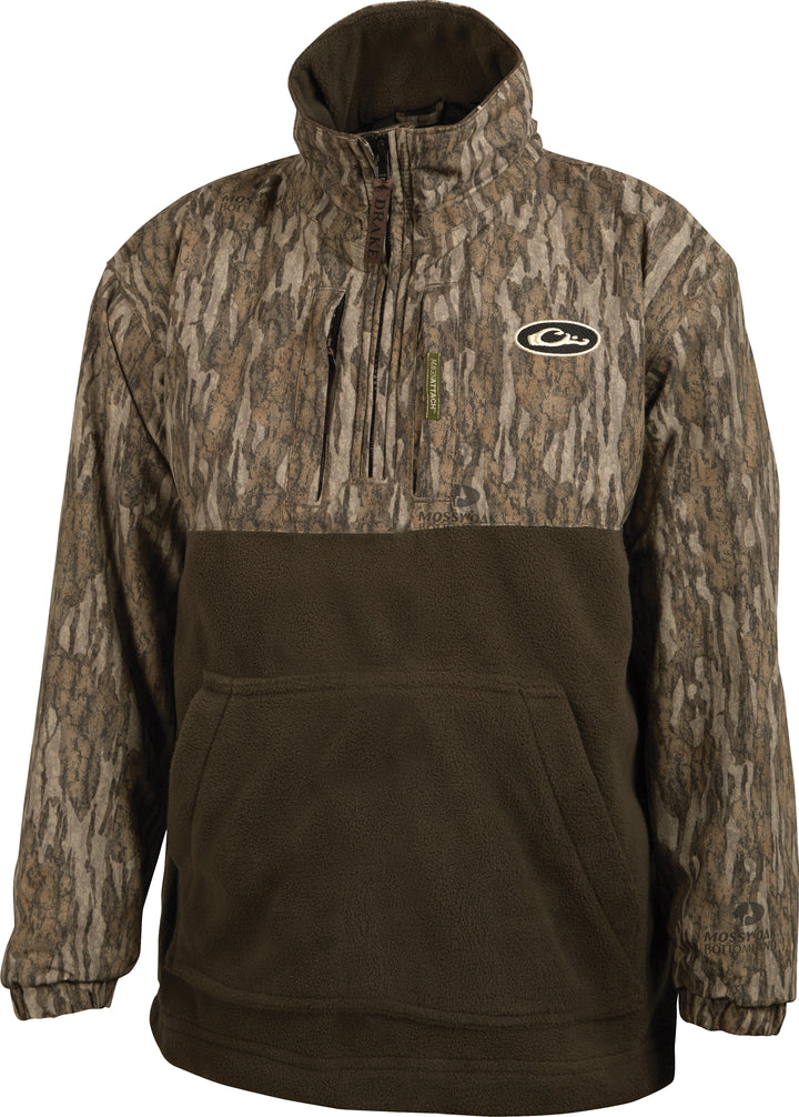 Youth Eqwader 1/4 Zip Mossy Oak Bottomland