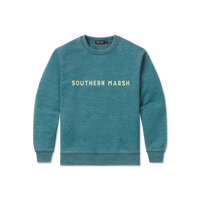 Youth Hatteras Seawash Sweatshirt - Dark Green