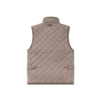 Youth Huntington Quilted Vest - Burnt Taupe